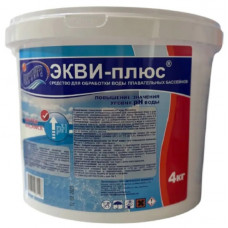 ЭКВИ-плюс порошок (рН-плюс) 4 кг, средство для повышения уровня рН, Маркопул Кемиклс